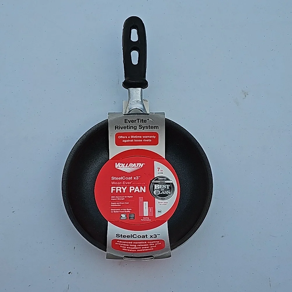 Vollrath steelcoat 7 in fry pan